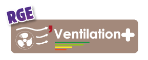 Logo RGE Ventilation +, TEOS, Plombier aux Essarts-en-Bocage